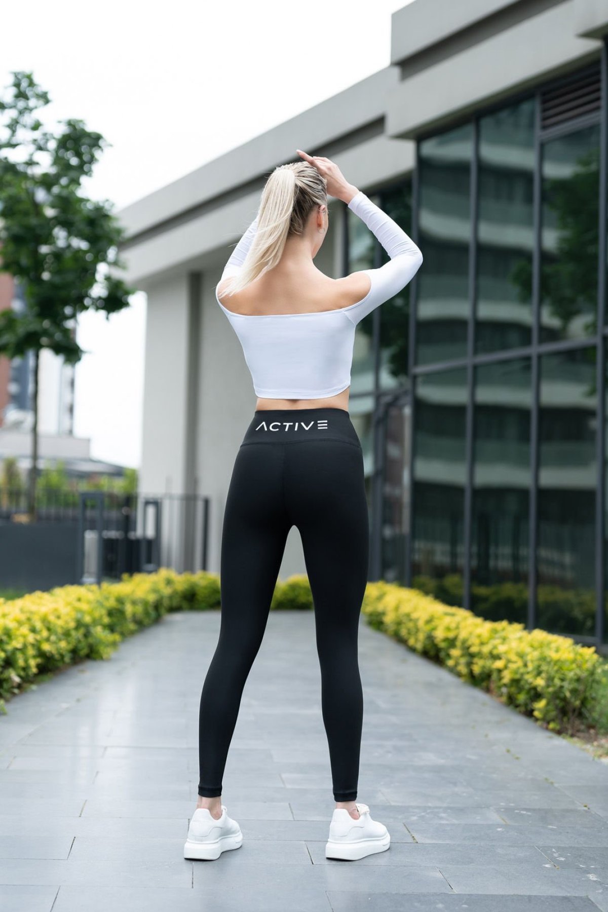Lismina  Dar Kesim Spor Tayt Toparlayıcı Active Fitness Tayt