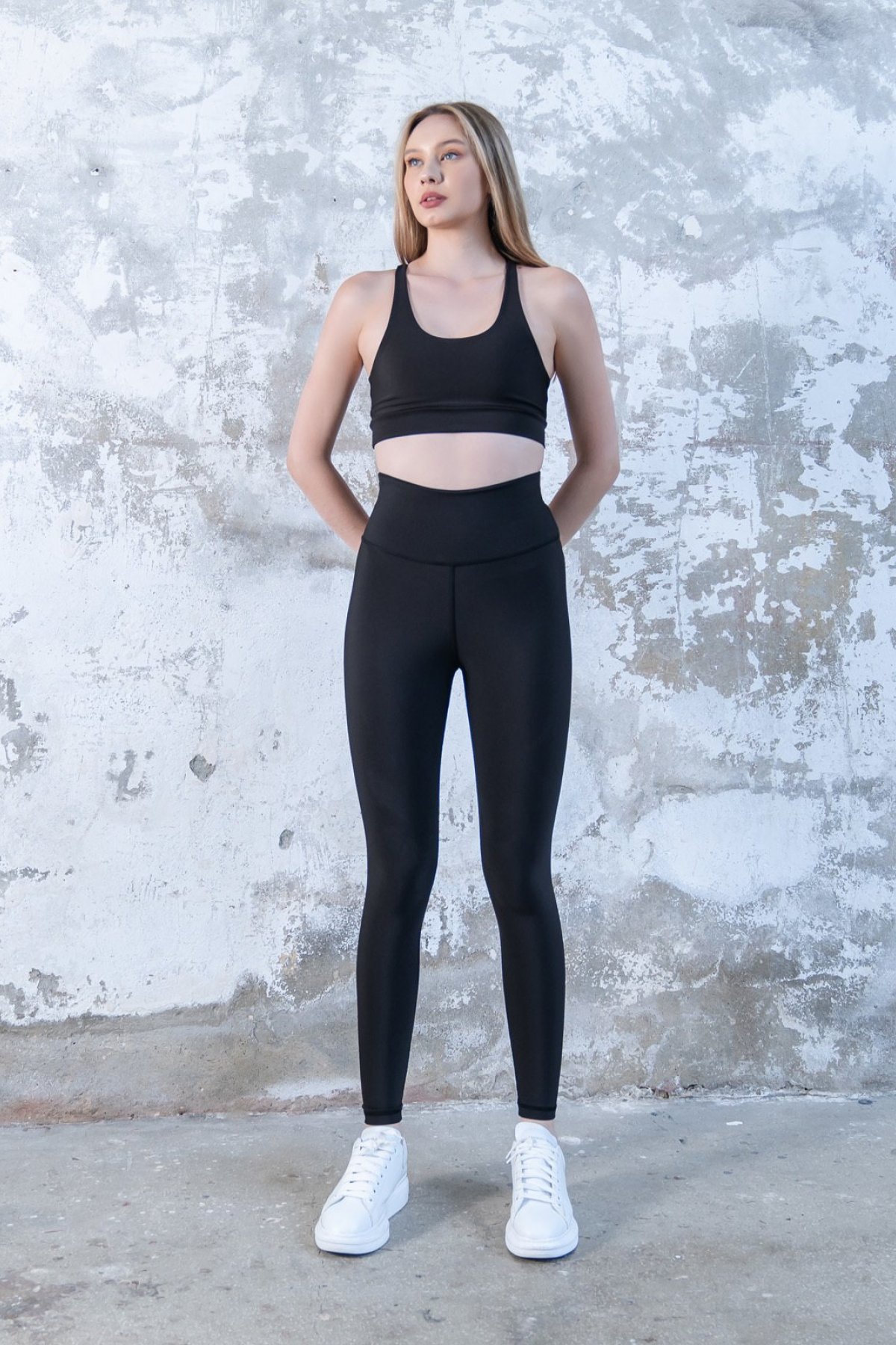 Lismina  Dar Kesim Kamuflaj Spor Tayt Scrunch Butt Leggings Büzgülü Toparlayıcı