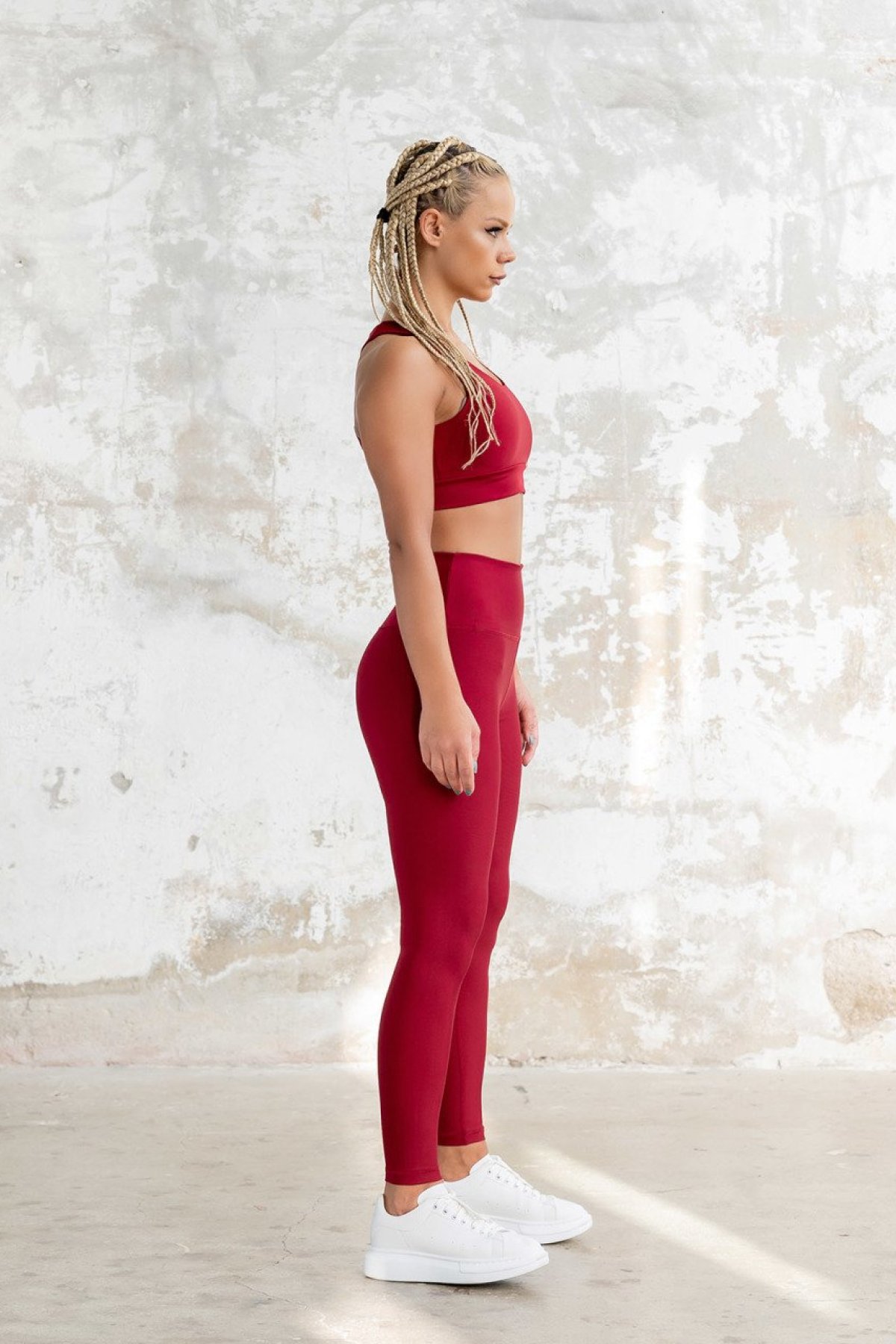 Lismina  Dar Kesim Spor Tayt Toparlayıcı Fitness EKSTRA Yüksek Bel