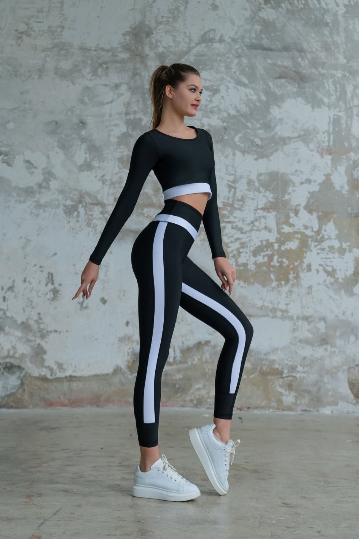 Lismina  Dar Kesim 338 Marsilya Ekstra Yüksel Bel Spor Tayt lsm