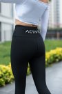 Dar Kesim Spor Tayt Toparlayıcı Active Fitness Tayt