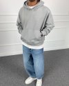 Boxy Fit Kapüşonlu Sweatshirt