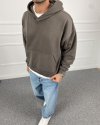 Boxy Fit Kapüşonlu Sweatshirt