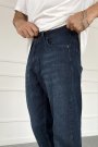 Boyfriend Yazlık İnce Lacivert Jean - Kot Pantolon