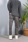 Dar Kesim Boyfriend Gri Jean - Kot Pantolon