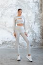 Dar Kesim Gri Esinti Sporcu Bolero