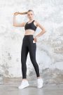 Dar Kesim Telefon Cepli Toparlayıcı Fitness Tayt