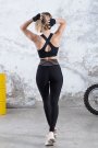 Dar Kesim Toparlayıcı Beli Lastikli Spor Tayt