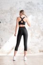 Dar Kesim Toparlayıcı Yüksek Bel Fitness Kapri Tayt