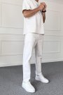 Ekru Regular Kalıp Jean - Kot Pantolon