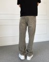 Eskitme Nakışlı Yıkalamalı Regular Kalıp Denim Jean Kot Pantolon