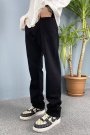 Fit Kesim Jean Siyah - Kot Pantolon