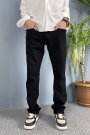 Fit Kesim Jean Siyah - Kot Pantolon