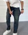 Eskitme Lacivert Likralı Jean Kot Pantolon