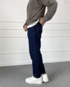 Lacivert Slim Fit Likralı Jean - Kot Pantolon