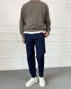 Lacivert Slim Fit Likralı Jean - Kot Pantolon