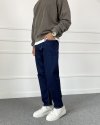 Lacivert Slim Fit Likralı Jean - Kot Pantolon