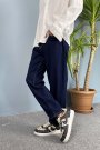 Lacivert Boyfriend Jean - Kot Pantolon