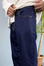 Lacivert Boyfriend Jean - Kot Pantolon