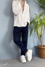 Lacivert Boyfriend Jean - Kot Pantolon