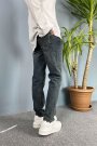 Lacivert Jean - Kot Pantolon Eskitme Fit Kesim