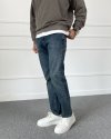 Lacivert Slim Fit Likralı Jean - Kot Pantolon