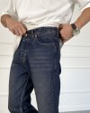 Lacivert Slim Fit Jean - Kot Pantolon