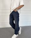 Lacivert Slim Fit Jean - Kot Pantolon