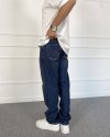 Lacivert Slim Fit Jean - Kot Pantolon