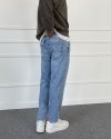 Mavi Taşlanmış Jean - Kot Pantolon