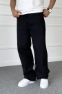 Siyah Baggy Kalıp Jean - Kot Pantolon