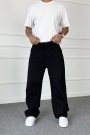 Siyah Baggy Kalıp Jean - Kot Pantolon