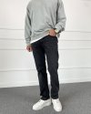 Slim Fit Antrasit Likralı Jean