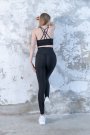 Dar Kesim Kamuflaj Spor Tayt Scrunch Butt Leggings Büzgülü Toparlayıcı
