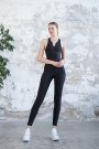 Dar Kesim Fermuarlı Sunset Fermuarlı Spor Tulum Tayt