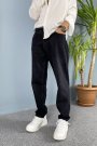Boyfriend Taşlanmış Siyah Jean - Kot Pantolon
