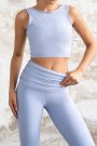 Toleda Bebe Mavi Spor Tayt Fitness Ekstra Yüksek Bel 508