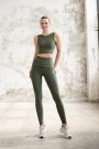 Toleda Haki Spor Tayt Fitness Ekstra Yüksek Bel 508