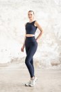 Toleda Lacivert Spor Tayt Fitness Ekstra Yüksek Bel 508