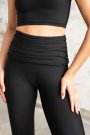 Toleda Siyah Spor Tayt Fitness Ekstra Yüksek Bel 508
