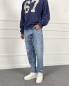 Yırtıklı Mavi Denim Jean - Kot Pantolon